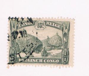 Belgian Congo  #140 Used Kivu Kraa (B0216)
