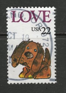 Scott# 2202  used  singles  Puppy