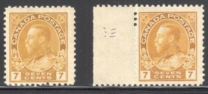 Canada VF NH #113, 113a, b, c, iii, iv ADMIRAL C$5700.00 ++  WOW