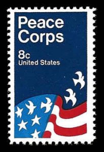 PCBstamps   US #1447 8c Peace Corps, MNH, (9)