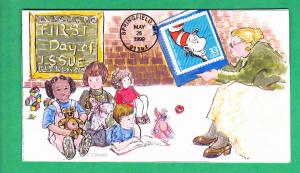 CTC Dr. Seuss - Built into Cachet -C.T. Barry Cachet!