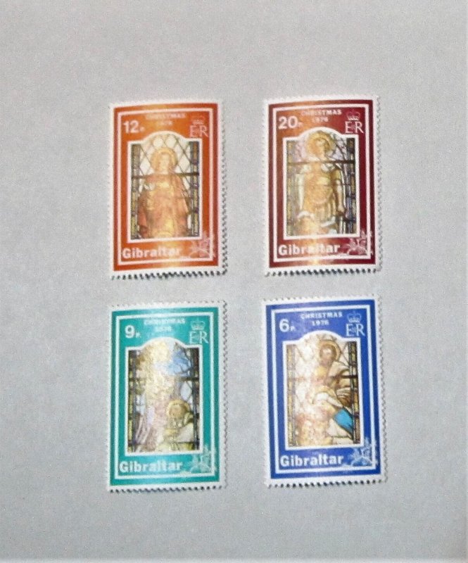 Gibraltar - 234-37, MNH Set. Christmas, Holy Family. SCV - $2.05