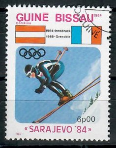 Guinea-Bissau 533 Olympic Downhill used single