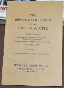 Doyle's_Stamps: US Departmental [Officials] Stamps of the United States