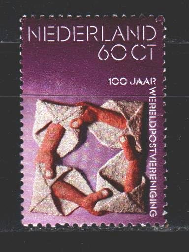 Netherlands. 1974. 1038. 100 years of UPU. MNH.