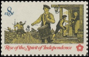 US 1479 Spirit of Independence Drummer 8c single MNH 1973