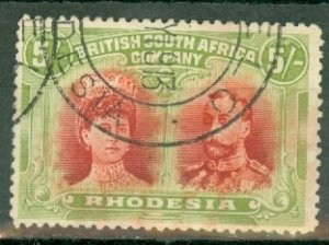 II: Rhodesia 115 used CV $225