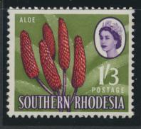 Southern Rhodesia  SG 100  SC# 103   MUH Aloe