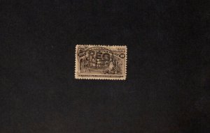 USA used 10 cent black 1893 Columbian Exposition # 237 Regisitered Cancel