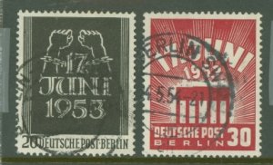 Germany/Berlin (9N) #9N99-9N100  Single (Complete Set)