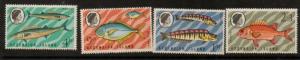 ASCENSION SG126/9 1970 FISH 3RD SERIES MNH