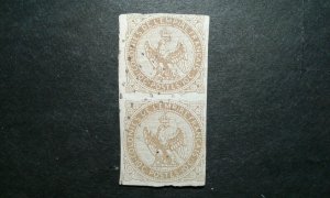 French Colonies #3 used pair e205 9491