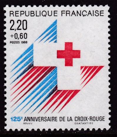 France 1988 Scott B601 Red Cross Anniversary VF/NH