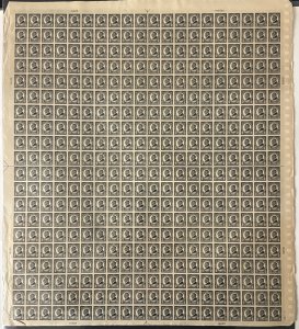 Scott US #611 Full Sheet - 400 stamps