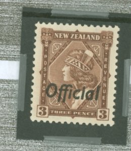 New Zealand #O66v Unused Single