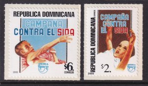 Dominican Republic 1371C-1371D MNH VF