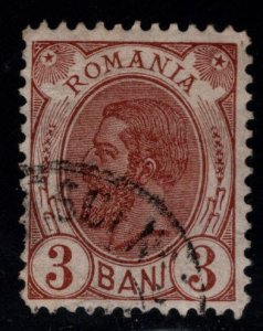 Romania Scott 135 Used stamp from 1900 no wmk