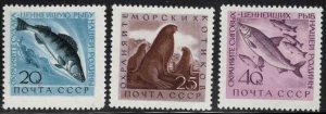 Russia Scott 2375-2377 MNH** post office fresh set