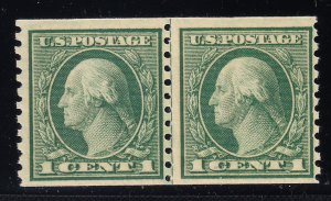 MOstamps - Rare US #490a Mint OG NH Coil Line Pair with PSE Cert - Lot # MO-6072