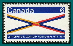 Canada 1970 Centenary of Manitoba, MLH 505,SG647