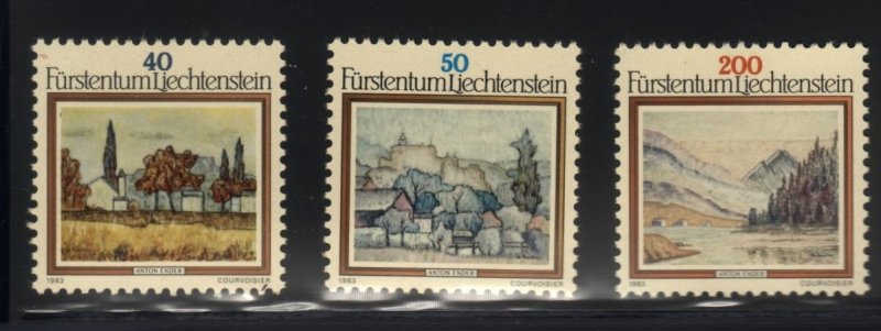 Liechtenstein 759-61 Mint NH