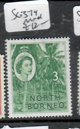 NORTH BORNEO QEII 3C SG374   MNH          PPP1120H