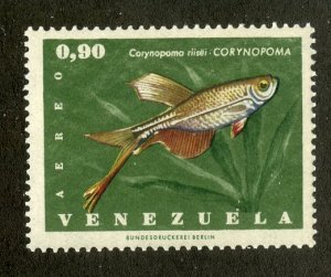 VENEZUELA C934 MNH SCV $1.60 BIN $.80 MARINE LIFE