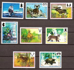 Poland - Mi. 2247-54 (Wild Animals) - MNH - PO001