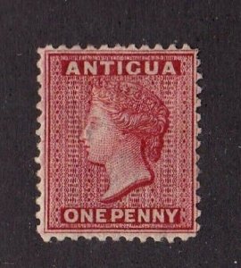 Antigua stamp #6, MH OG, wmk. 1,  tiny smudge on face, CV $225.00