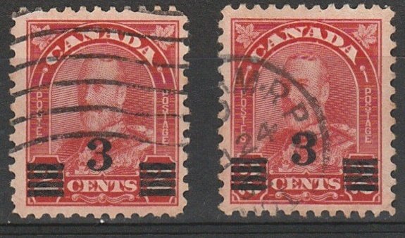 Canada Used George V Provisional