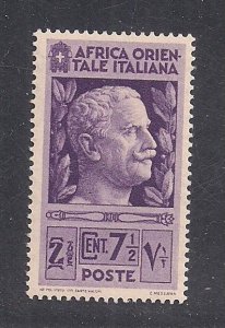 ITALIAN EAST AFRICA SC# 3  FVF/MOG 1938