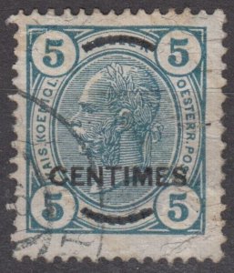 Austrian Offices in Crete Scott #8 1905 Used