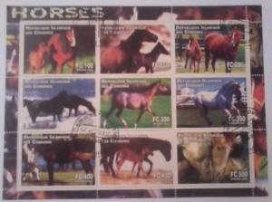 COMORES SHEET USED HORSES