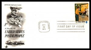 US 1489-1498 Postal People Artcraft Set of Ten U/A FDC