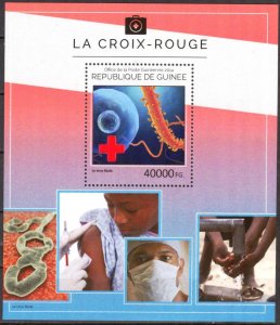 Guinea 2014 Red Cross S/S MNH