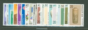 Korea #1054-72  Single (Complete Set)