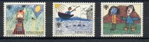 Faroe Islands - Mi. 45-47 (Year of the Child) - MNH - K5530