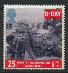 Great Britain SG 1827  Used  - D Day Anniversay 