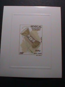 ​SENEGAL-1997 SC#1292 MUSICAL INSTRUMENT -DELUXE PROOF SHEET MNH VERY FINE