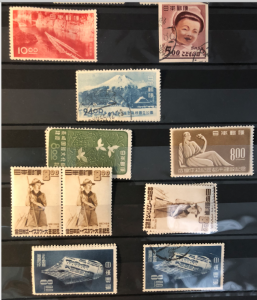 Japan 1949 Stamps