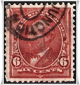 SC#282a 6¢ Garfield (1898) Used 