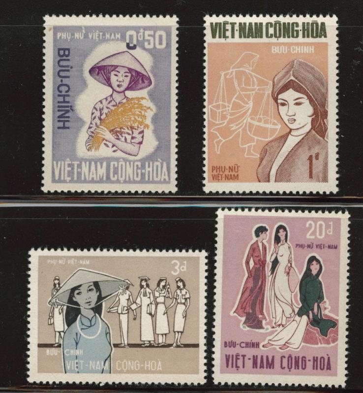 South Vietnam Scott 343-346 MNH** stamp set