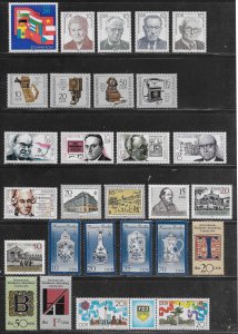 Germany GDR 1989 Year set MNH