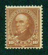 US #282C  Mint VF Never Hinged OG  Scott $625.00