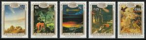 Cook Islands Halleys Comet (Scott # 897-901) MNH Tiny thin