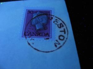 CANADA Sc 791 30c Queen untagged error on cover! Check it out!