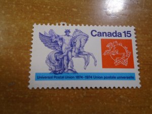 Canada  #  649 var  MF pap  MNH