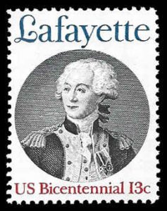 PCBstamps   US #1716 13c Lafayette Landing, MNH, (9)