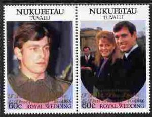 Tuvalu - Nukufetau 1986 Royal Wedding (Andrew & Fergi...