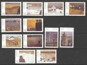 Canada Sc# 1016-1027 MNH set/12 1983 32c Canada Day Paintings